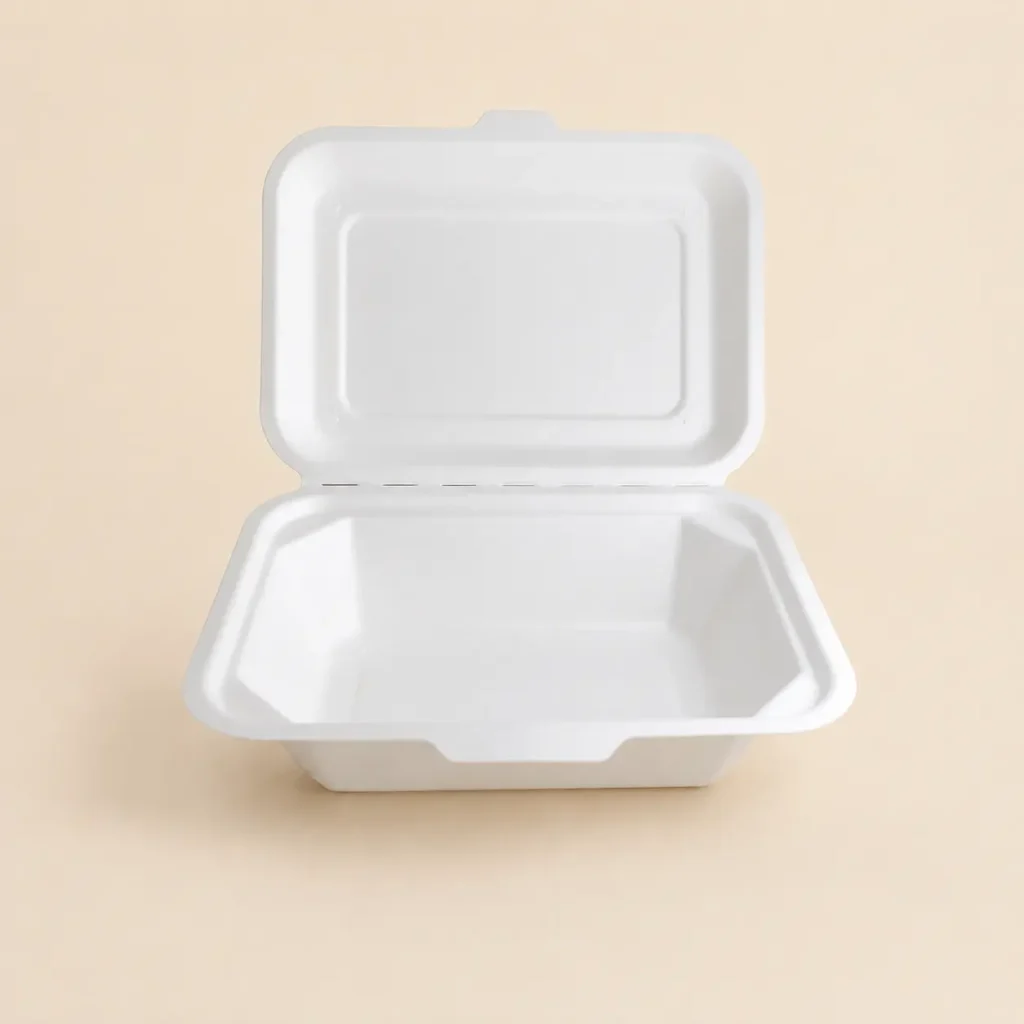 7 x 5 molded pulp food clamshell