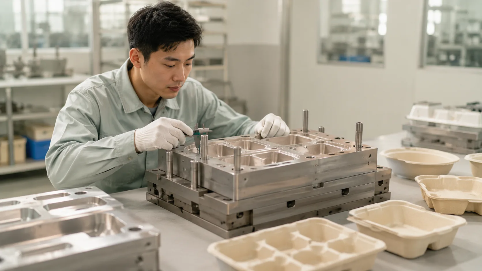 King Green Pack tooling development and mold design