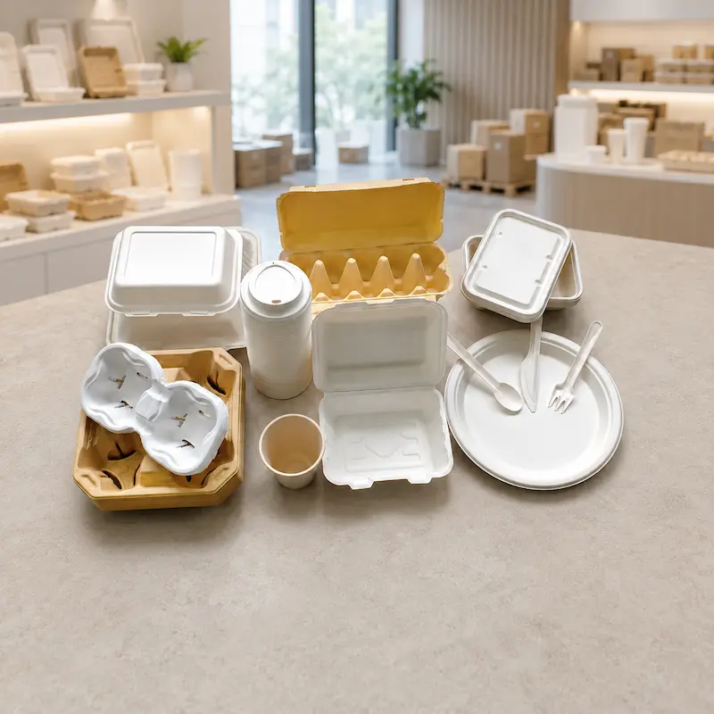Custom molded pulp packaging solutions for retail brands