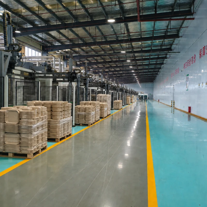 Sugarcane bagasse plates manufacturing capability
