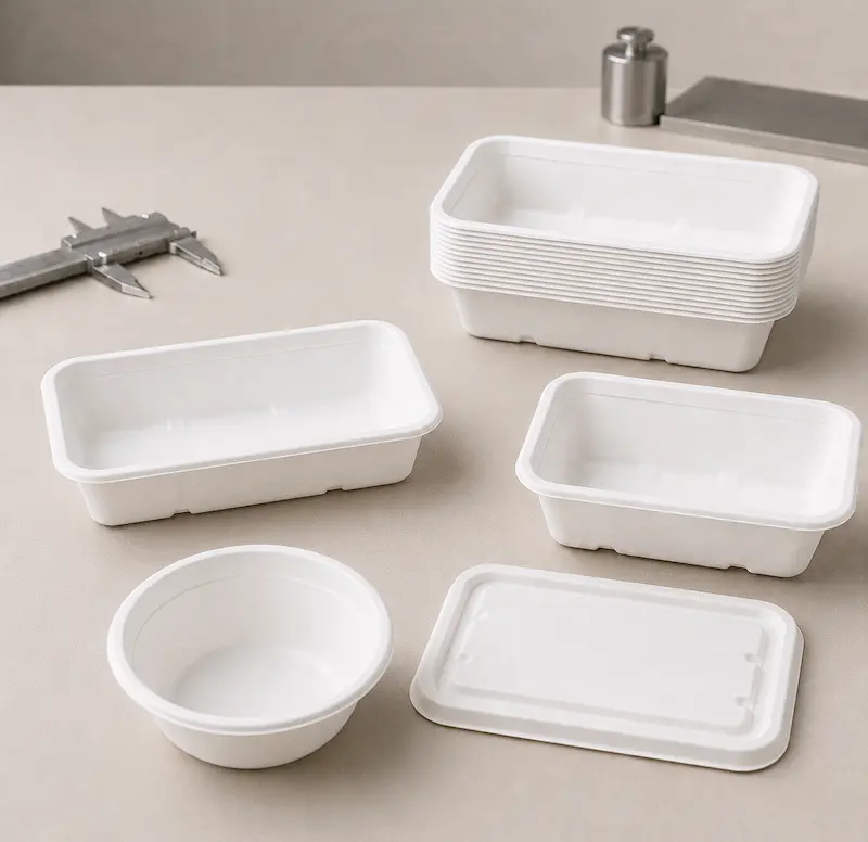 Molded pulp food clamshell manufacturing production capability